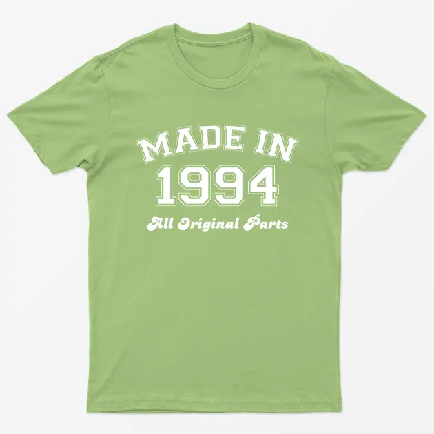 Lime Made in 1994 All Original Parts T-Shirt