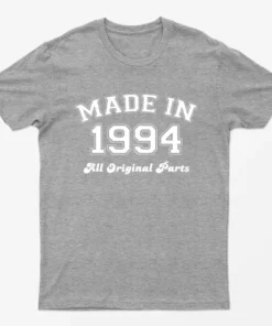 Sport Grey Made in 1994 All Original Parts T-Shirt