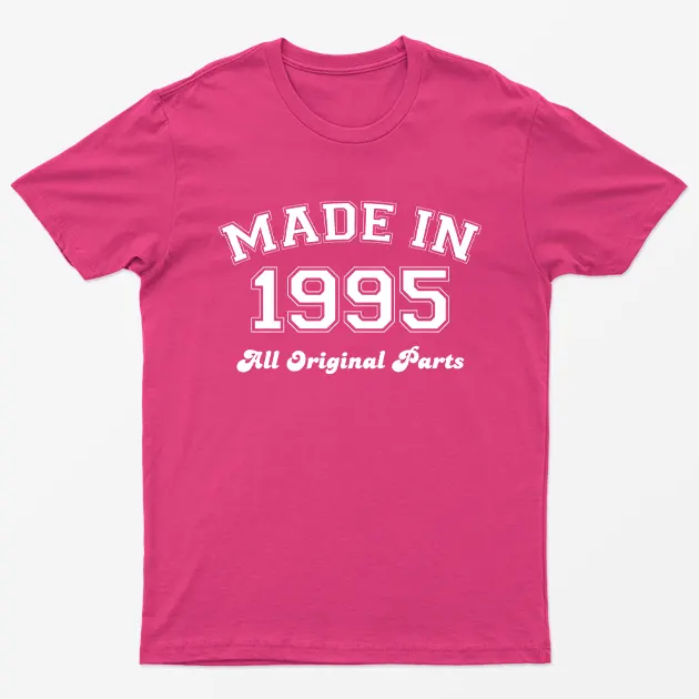 Heliconia Made in 1995 All Original Parts T-Shirt