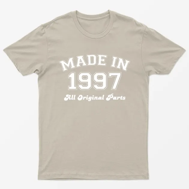 Sand Made in 1997 All Original Parts T-Shirt