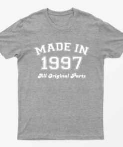Sport Grey Made in 1997 All Original Parts T-Shirt