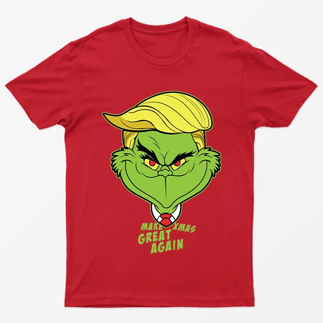 Red Make Xmas Great Again T-Shirt