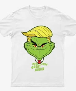 White Make Xmas Great Again T-Shirt