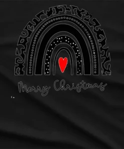 Merry Christmas Rainbow T-Shirt
