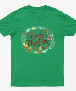 Irish Green Merry Christmas T-Shirt