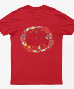Red Merry Christmas T-Shirt