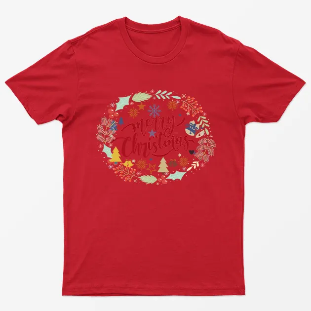 Red Merry Christmas T-Shirt