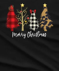 Merry Christmas Trees T-Shirt