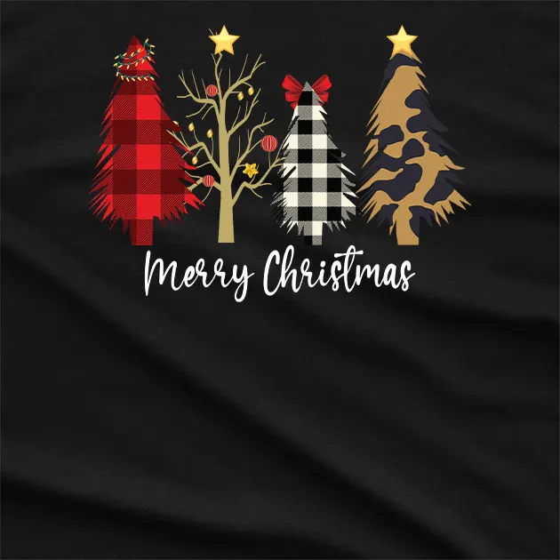 Merry Christmas Trees T-Shirt
