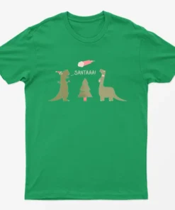 Irish Green Merry Extinction Santaaa T-Shirt