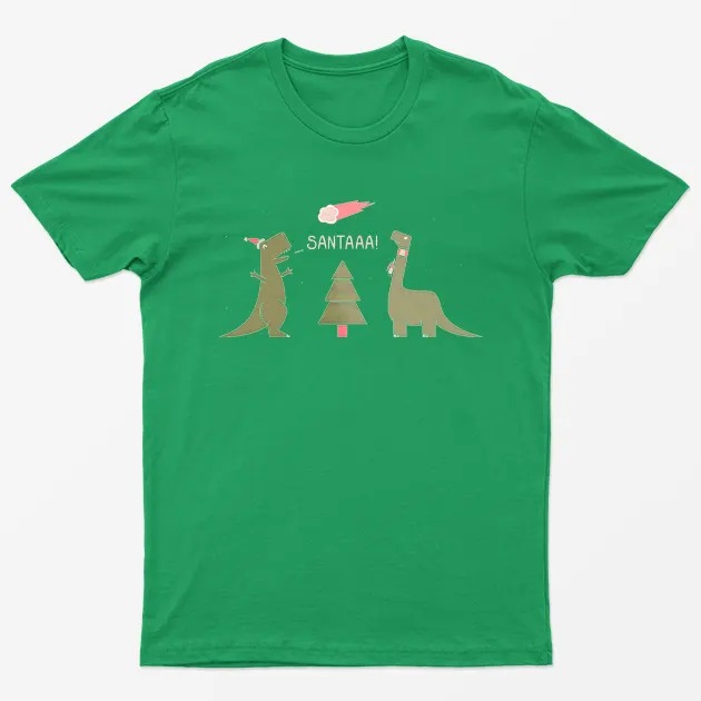 Irish Green Merry Extinction Santaaa T-Shirt