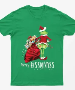 Irish Green Merry Kissmyass T-Shirt
