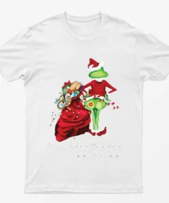 White Merry Kissmyass T-Shirt
