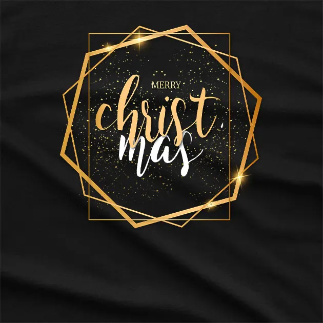 Merry Luxury Christmas T-Shirt