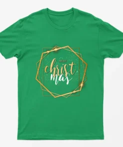 Irish Green Merry Luxury Christmas T-Shirt