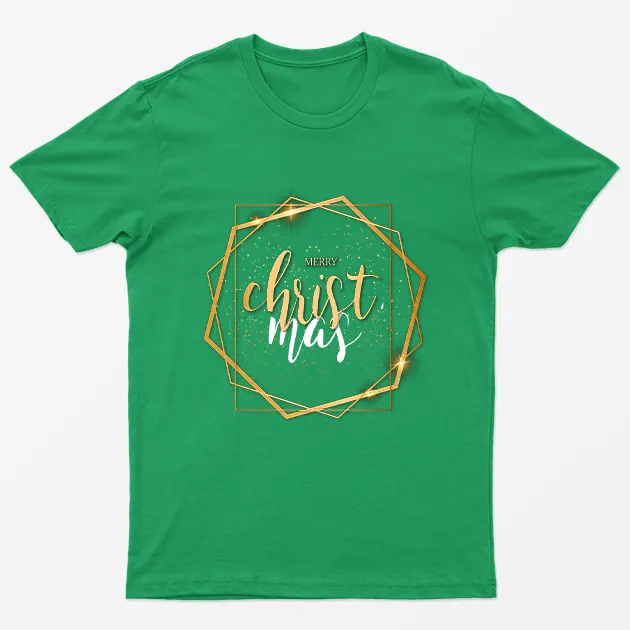 Irish Green Merry Luxury Christmas T-Shirt