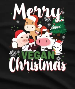 Merry Vegan Christmas T-Shirt