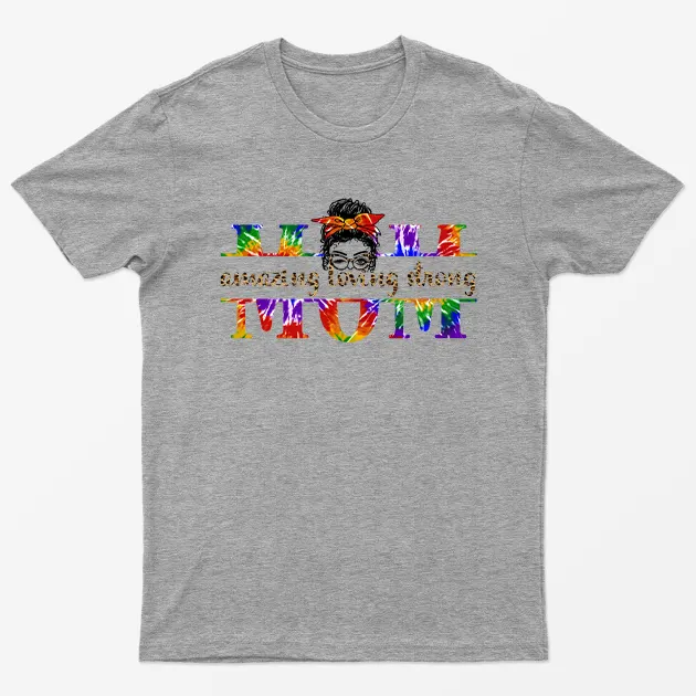 Sport Grey Mom Amazing Being Strong T-Shirt