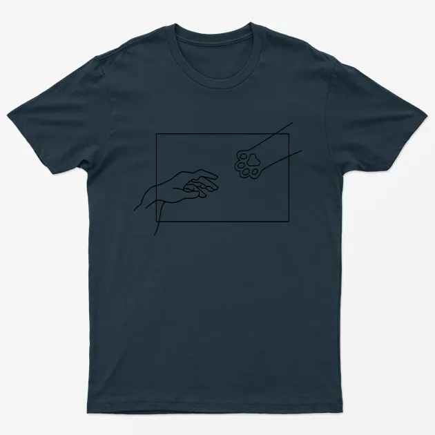 Navy Blue Mom Graphic T-Shirt