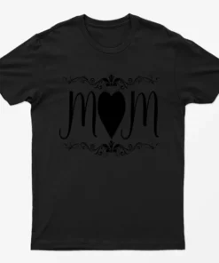 Black Mom Love Graphic T-Shirt