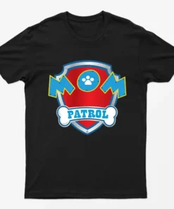 Black Mom Patrol Mother Day T-Shirt
