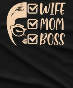 Mom Wife Boss T-Shirt