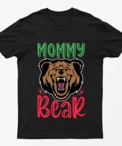 Black Mommy Bear T-Shirt