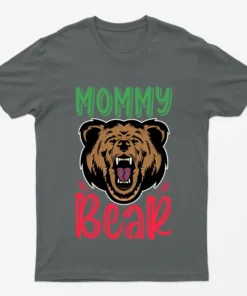 Charcoal Mommy Bear T-Shirt