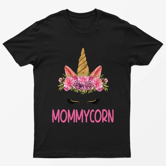 Black Mommycorn T-Shirt