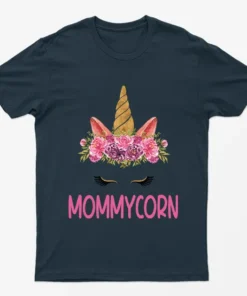 Navy Blue Mommycorn T-Shirt