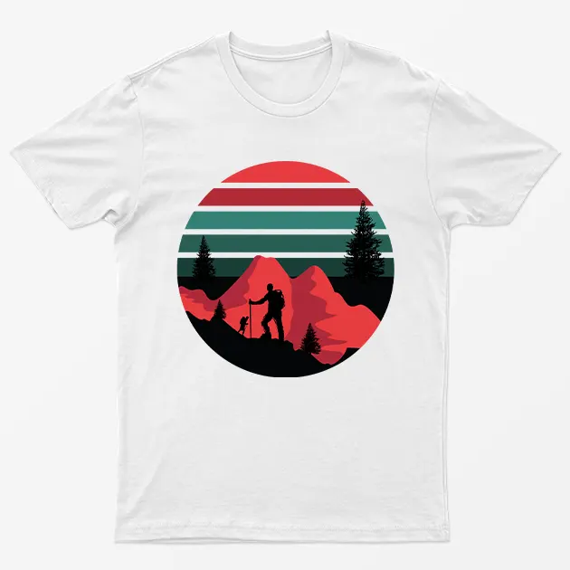 White Mountain Hiking Camping Graphic T-Shirt