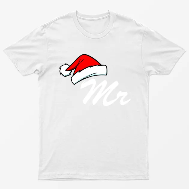 White Mr Claus T-Shirt