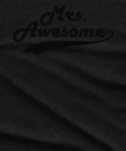 Mrs Awesome Mothers Day T-Shirt
