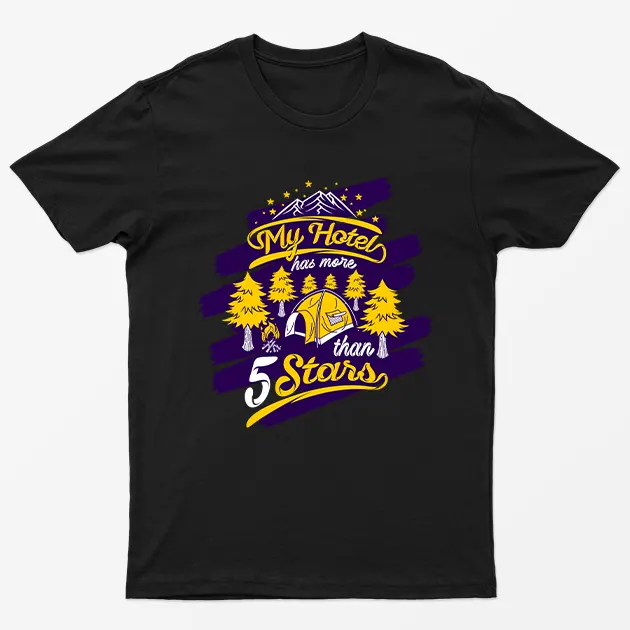 Black My Hotel Has More Than Stars T-Shirt