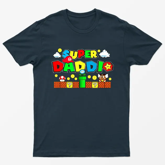 Navy Blue Super Daddio T-Shirt
