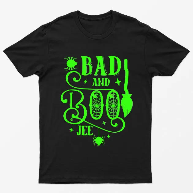 Black Neon Bad and Boo Jee T-Shirt