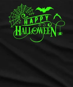 Neon Green Halloween Greetings T-Shirt