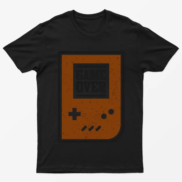 Black Novelty Gaming Gift T-Shirt