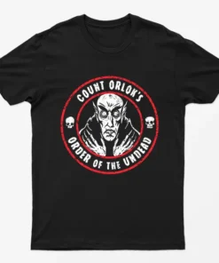Black Order Of The Undead Halloween T-Shirt