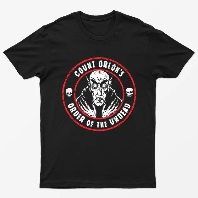 Black Order Of The Undead Halloween T-Shirt