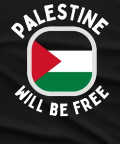 Palestine Gaza Will Be Free Graphic T-Shirt