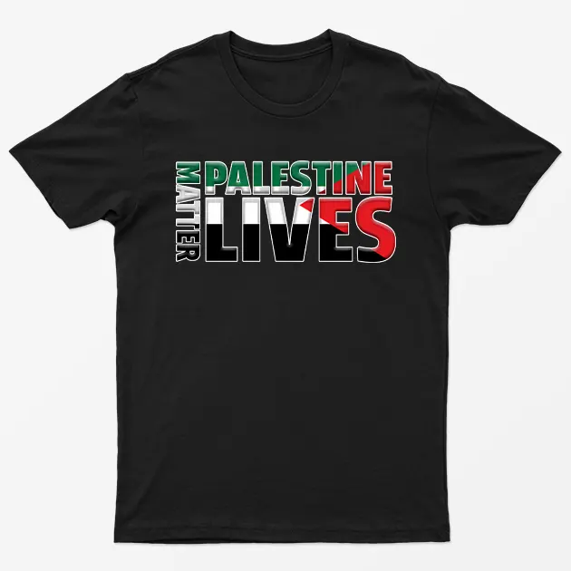 Black Palestine Lives Matter T-Shirt