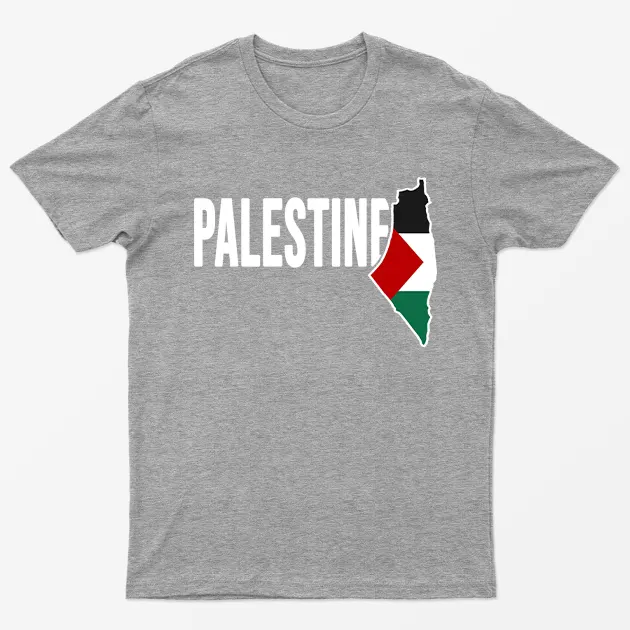 Sports Grey Palestine T-Shirt