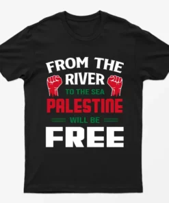 Black Palestine Will Be Free Graphic T-Shirt