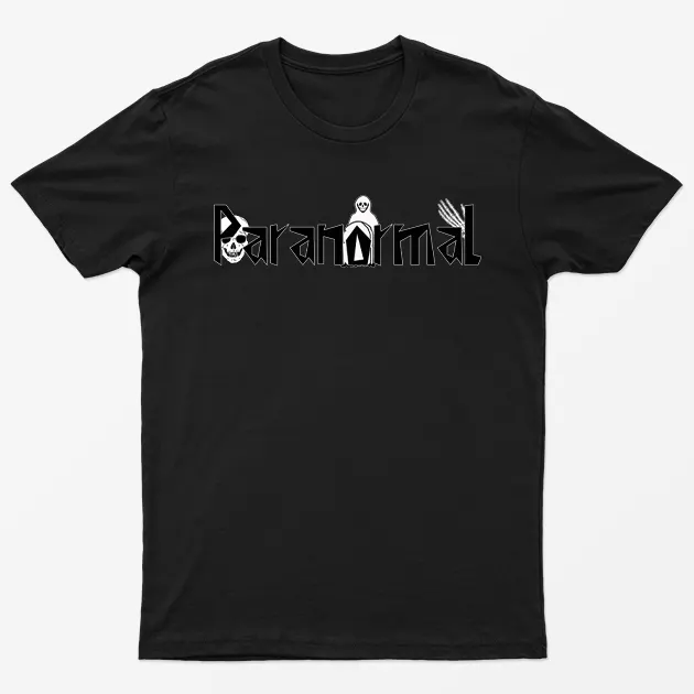 Black Paranormal Halloween T-Shirt