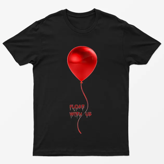 Black Pennywise Float With Us T-Shirt