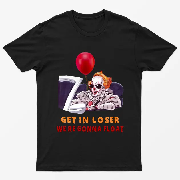 Black Pennywise We Are Gonna Float T-Shirt