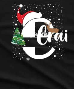 Personalised Christmas Graphic T-Shirt