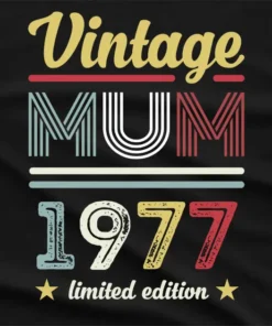 Personalised Vintage Mom United Edition T-Shirt