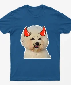 Royal Poodle Horns Halloween T-Shirt